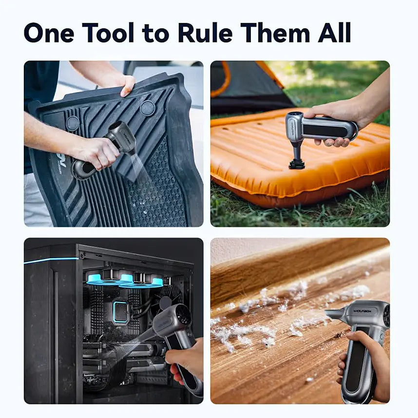 WOLFBOX Compressed Air Duster - Super Power MF100